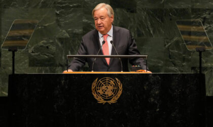 Assemblée générale de l’ONU: dans son discours d’adieu, Antonio Guterres prône un Conseil de sécurité ouvert à l&rsquo;Afrique