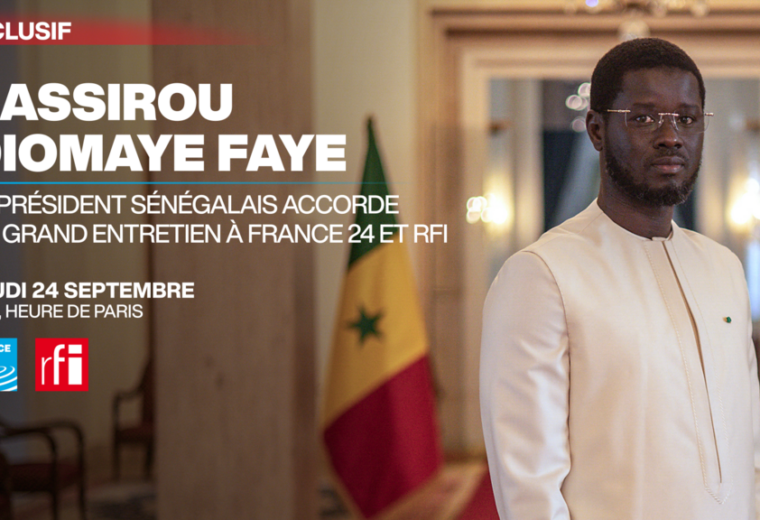 Exclusif : sur France 24 et RFI, le président sénégalais Diomaye Faye aborde le prêt du FMI