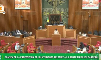 Assemblée : suivez en direct l’examen de la loi sur la santé en milieu carcéral (Senego TV)