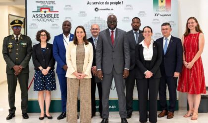 Assemblée nationale : Malick Ndiaye échange avec des parlementaires américains sur la sécurité