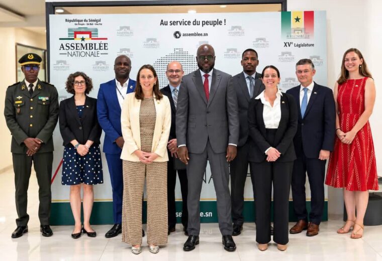 Assemblée nationale : Malick Ndiaye échange avec des parlementaires américains sur la sécurité