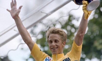 L’Américain Greg LeMond fête en Bretagne le 40e anniversaire de sa première victoire sur le Tour de France