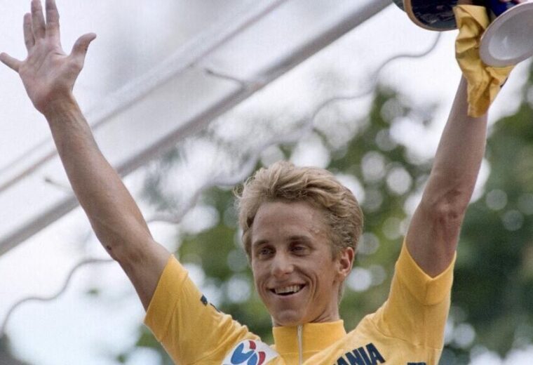 L’Américain Greg LeMond fête en Bretagne le 40e anniversaire de sa première victoire sur le Tour de France