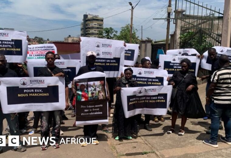 Guerre Russie-Ukraine : Les cris de détresse des veuves et parents de jeunes Camerounais enrôlés par la Russie