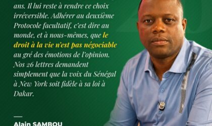 ACAT Sénégal mobilise 26 lettres pour ancrer l’abolition de la peine de mort au Sénégal
