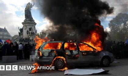 De violents affrontements, des pillages et des bâtiments incendiés ont secoué la France, faisant plus de 1 200 arrestations suite aux manifestations