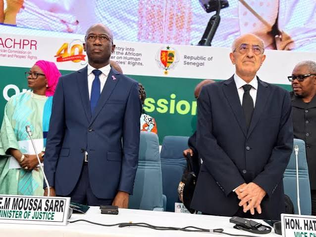 Droits humains : le ministre de la Justice, Moussa Sarr, presse les États d’agir concrètement