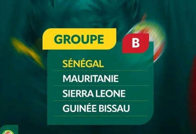 Tournoi UFOA-A U20 : le Sénégal hérite de la Mauritanie, de la Sierra Leone et de la Guinée-Bissau