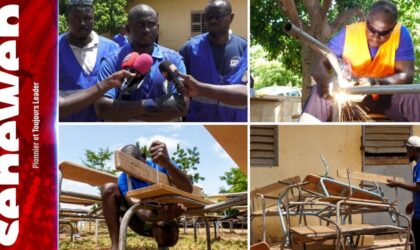 Réhabilitation tables-bancs, conditions d&rsquo;études : Les ouvriers de Thiès au chevet des écoles
