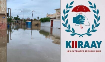 Fortes pluies au Sénégal : Kiiraay Les Patriotes Républicains appelle à la solidarité nationale