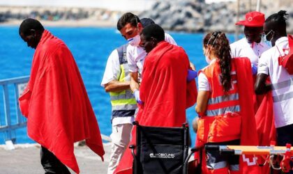 120 migrants partis du Sénégal, dont 32 mineurs et 13 femmes, secourus au large des îles de Tenerife