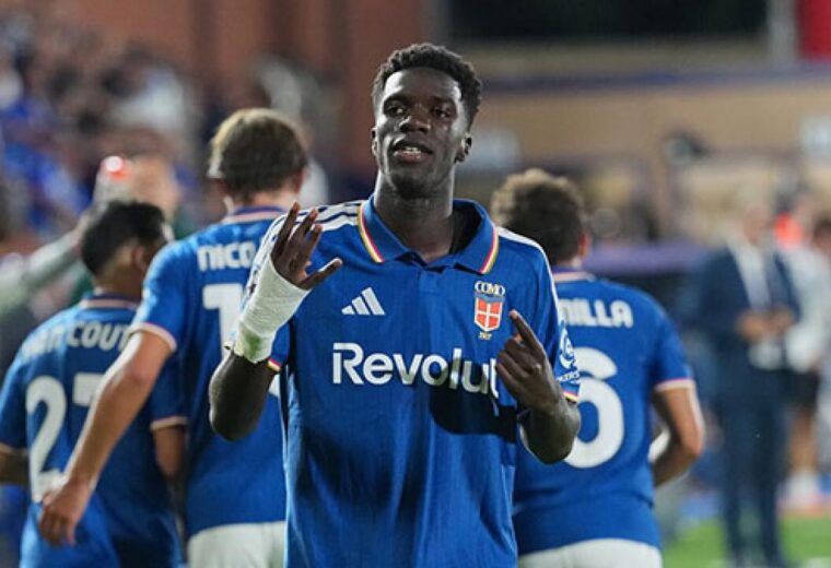 Ligue des champions : Assane ouvre le score pour Como avant de sortir sur blessure face à Feyenoord