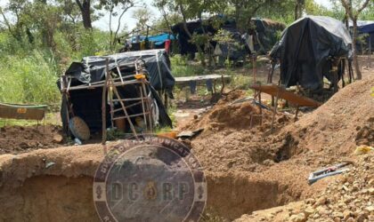 Coup d&rsquo;arrêt à l&rsquo;orpaillage clandestin à Kédougou : la Gendarmerie de Mako démantèle un site illégal