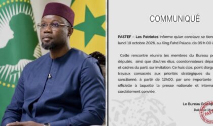 PASTEF en conclave demain au King Fahd Palace, une déclaration officielle attendue après la rencontre