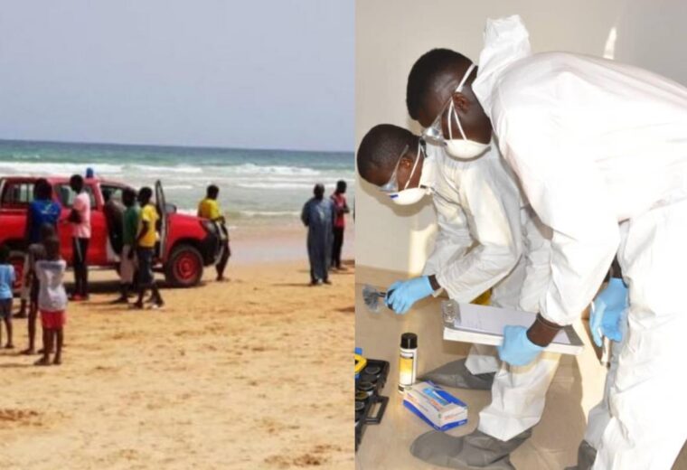 Gadaye : une paire de jambes humaines découverte sur la plage, le reste du corps introuvable