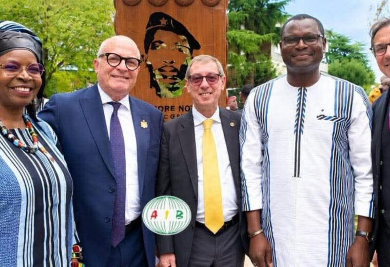 Italie : Un monument en hommage à Thomas Sankara inauguré à Rome