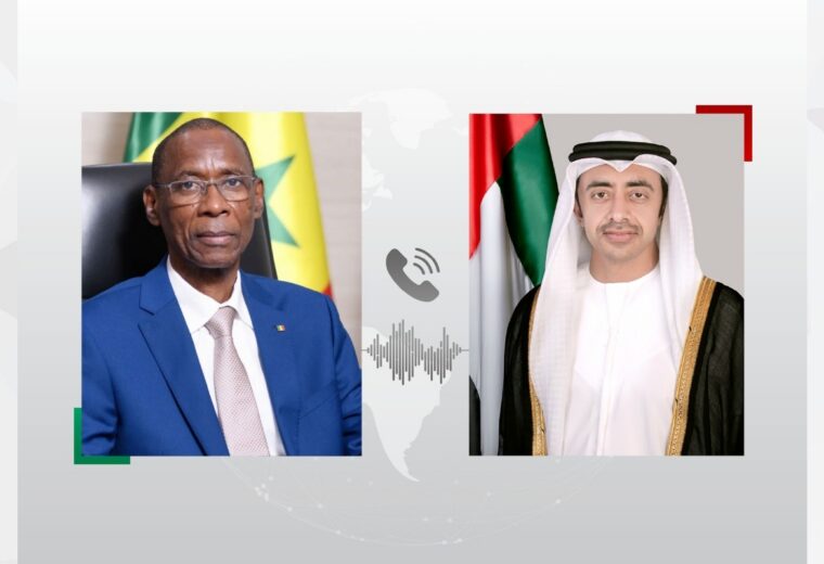 Émirats-Sénégal : Abdullah bin Zayed et Cheikh Niang échangent par téléphone