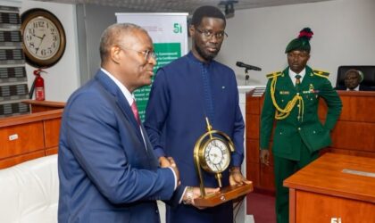 Diomaye Faye effectue la première visite d’un président en exercice à la Cour de justice de la CEDEAO